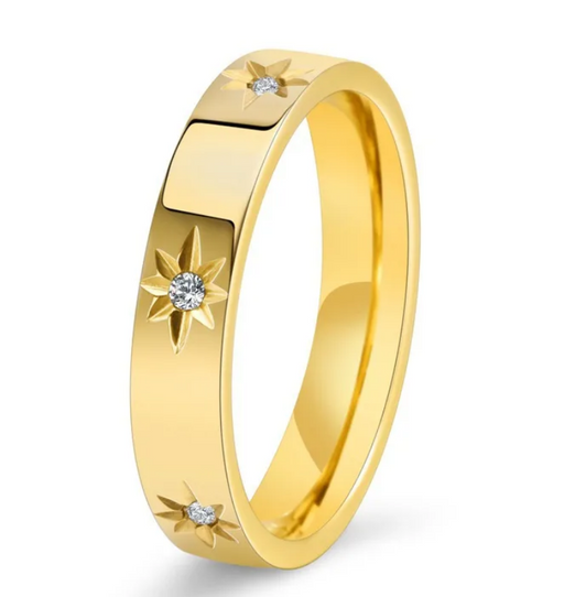 STARBURST BAND RING 💧