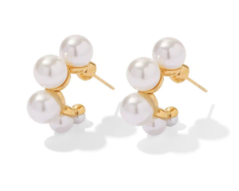 PEARL CLUSTER EARRINGS