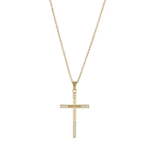 CROSS NECKLACE 💧