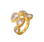 ALMOND SNAKE RING💧