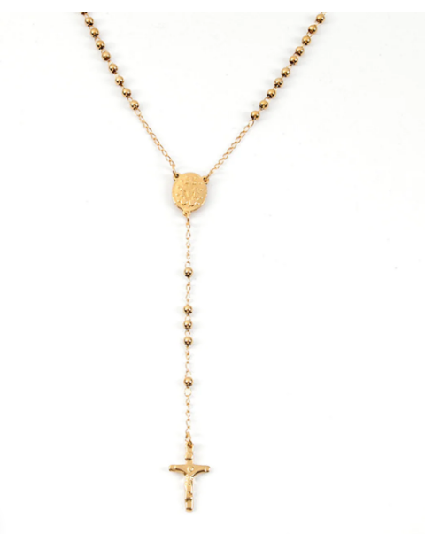 BALL ROSARY NECKLACE 💧