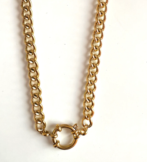 CARABINER CUBAN CHAIN 💧