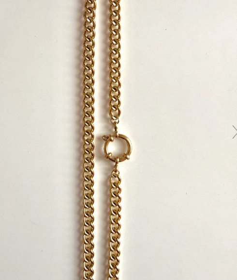 CARABINER CUBAN CHAIN 💧