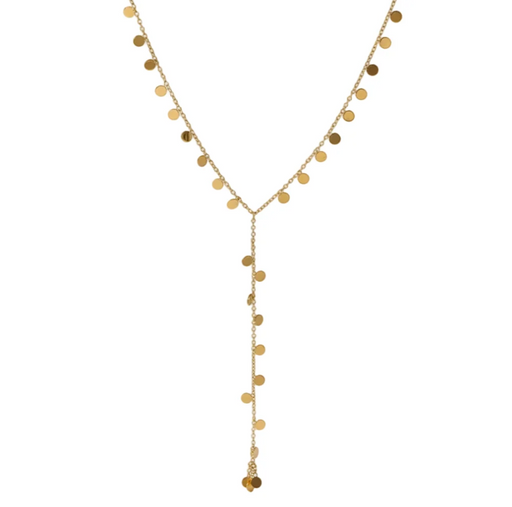 COINS LARIAT NECKLACE 💧