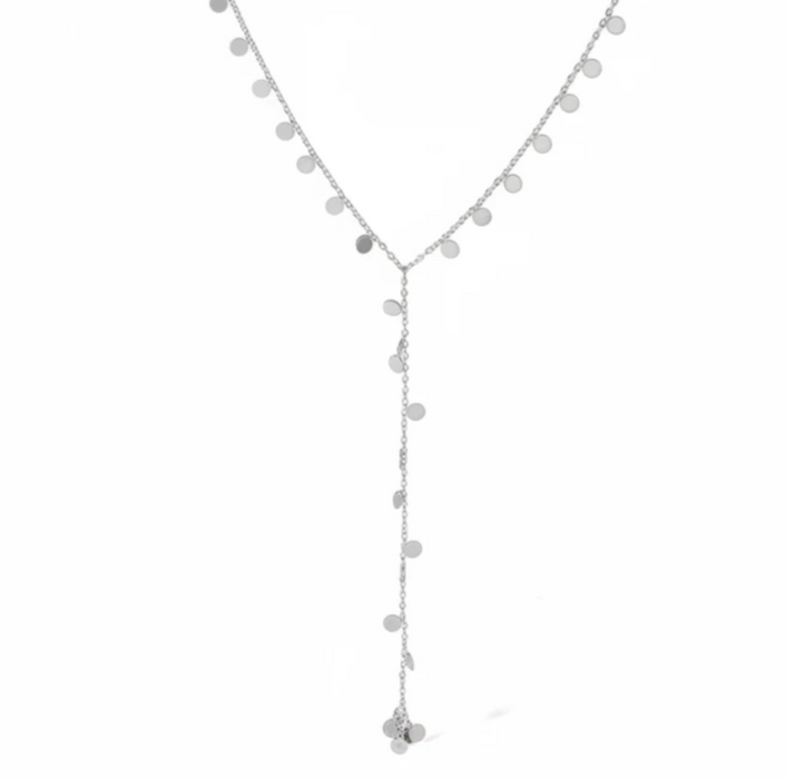COINS LARIAT NECKLACE 💧