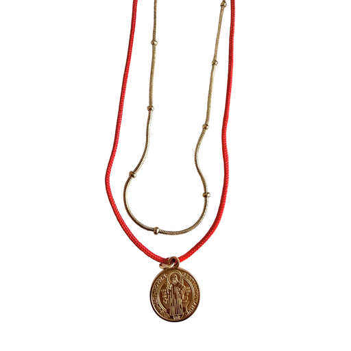 HILO ROJO SAN BENITO NECKLACE 💧