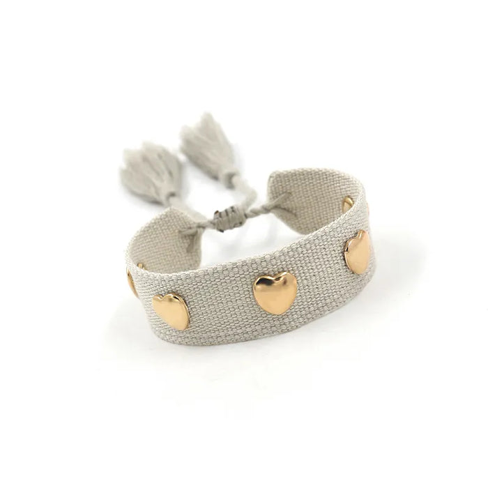 HEART CANVA BRACELETE