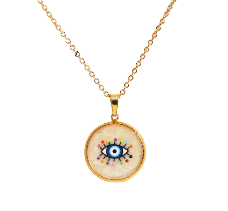 HORUS ENAMEL NECKLACE 💧