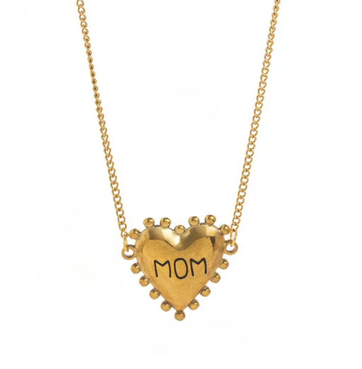 MOM HEART NECKLACE 💧