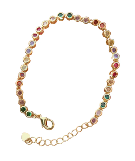 RAINBOW TENNIS BRACELET