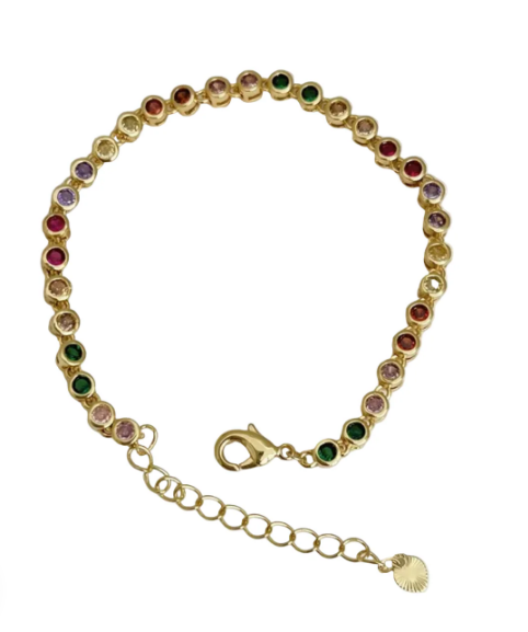 RAINBOW TENNIS BRACELET