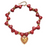 RED HEART BOHO NECKLACE