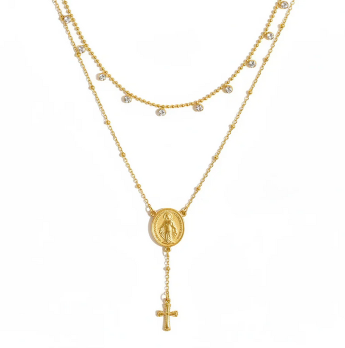 FORMENTERA ROSARY NECKLACE 💧