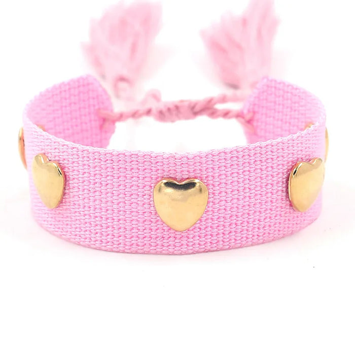 HEART CANVA BRACELETE