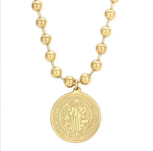 SAN BENITO MEDALION NECKLACE 💧