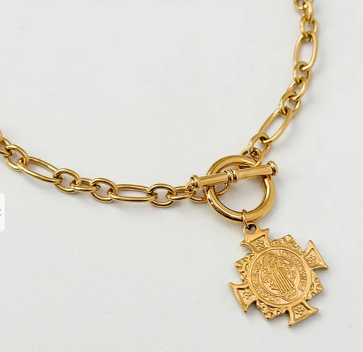 SAN BENITO CROSS NECKLACE 💧