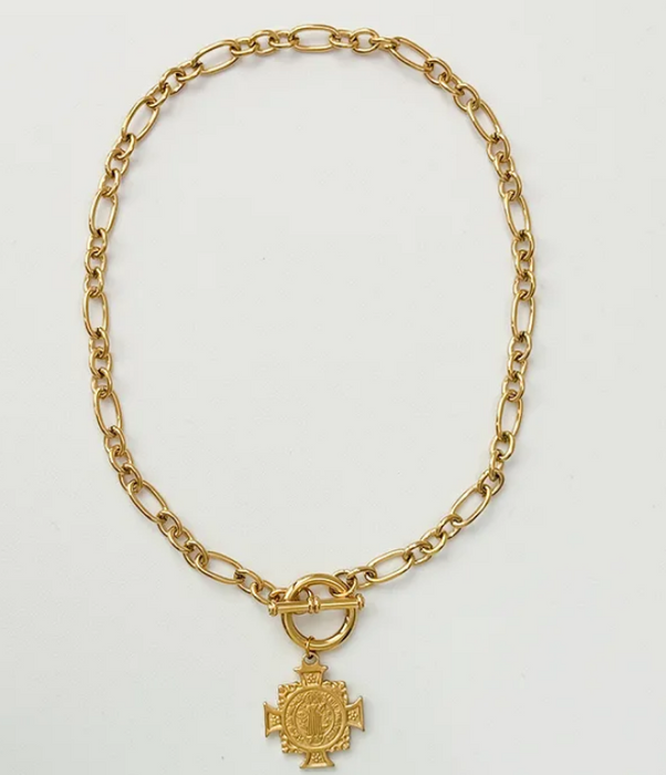 SAN BENITO CROSS NECKLACE 💧