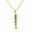 VENTRICULATED FISH NECKLACE