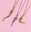 VENTRICULATED FISH NECKLACE