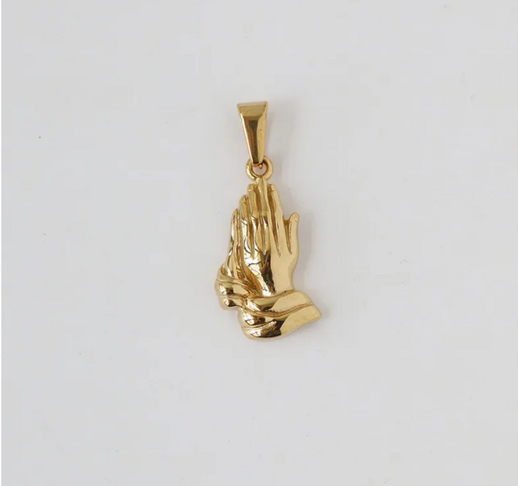 PRAYING HANDS NECKLACE