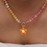 TUTIFRUTI NECKLACE 💧