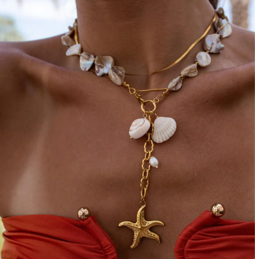 DAMINI SHELLS NECKLACE💧