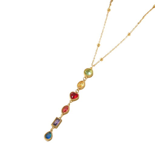 KATERINI LARIAT NECKLACE 💧