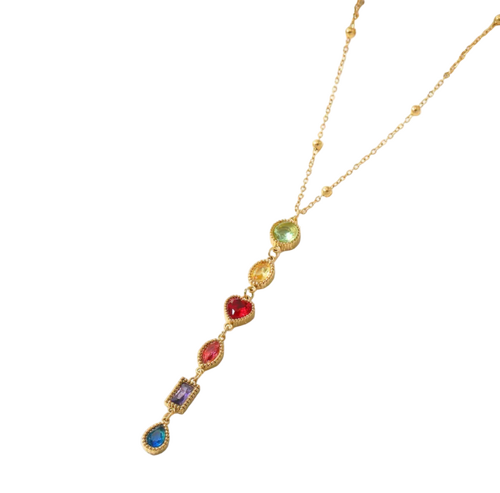 KATERINI LARIAT NECKLACE 💧