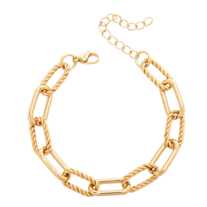 PAPERCLIP CHUNKY BRACELET 💧