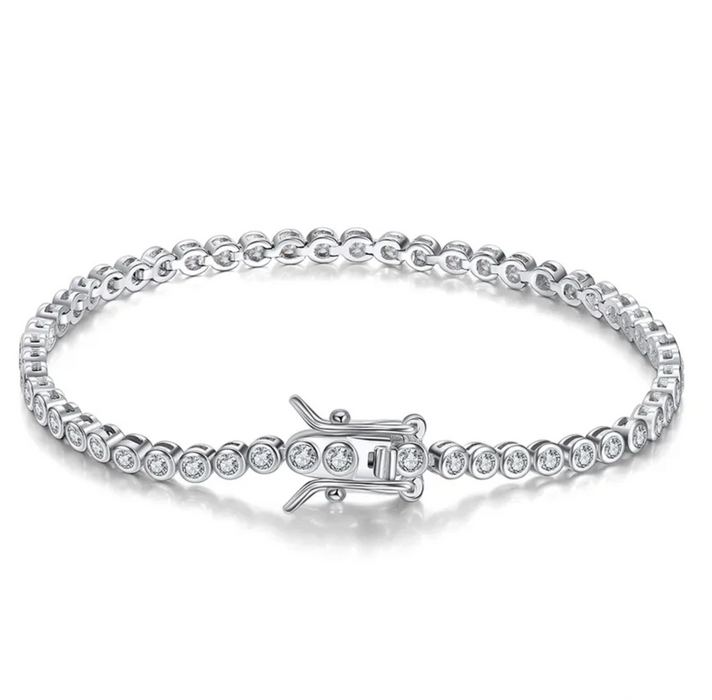 PRE ORDEN .925 ROUND TENNIS