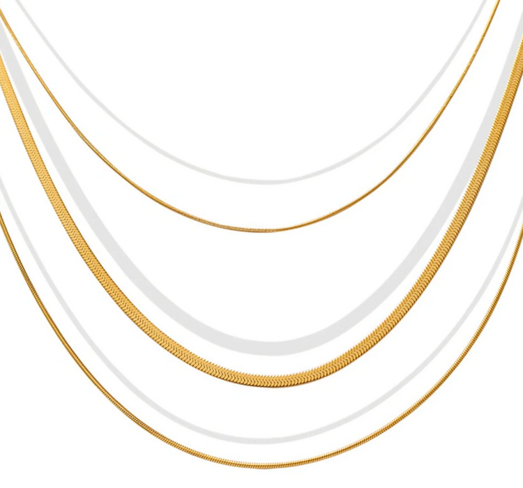 MEGARA LAYER NECKLACE 💧