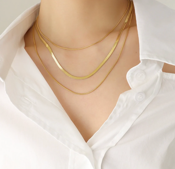 MEGARA LAYER NECKLACE 💧