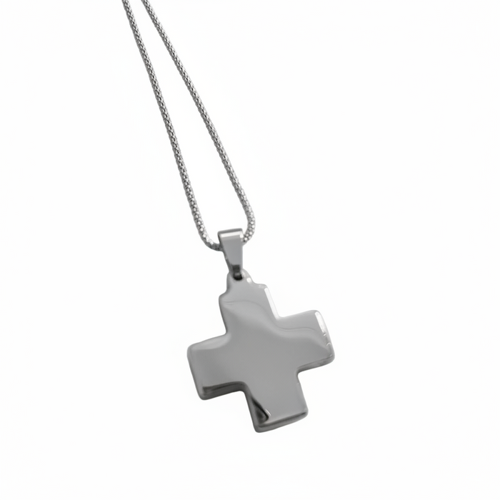 CHUNKY CROSS NECKLACE💧