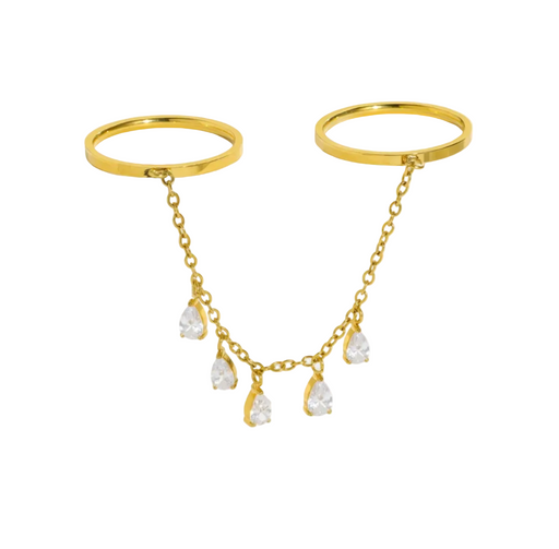 DROSIA DANGLY RING 💧