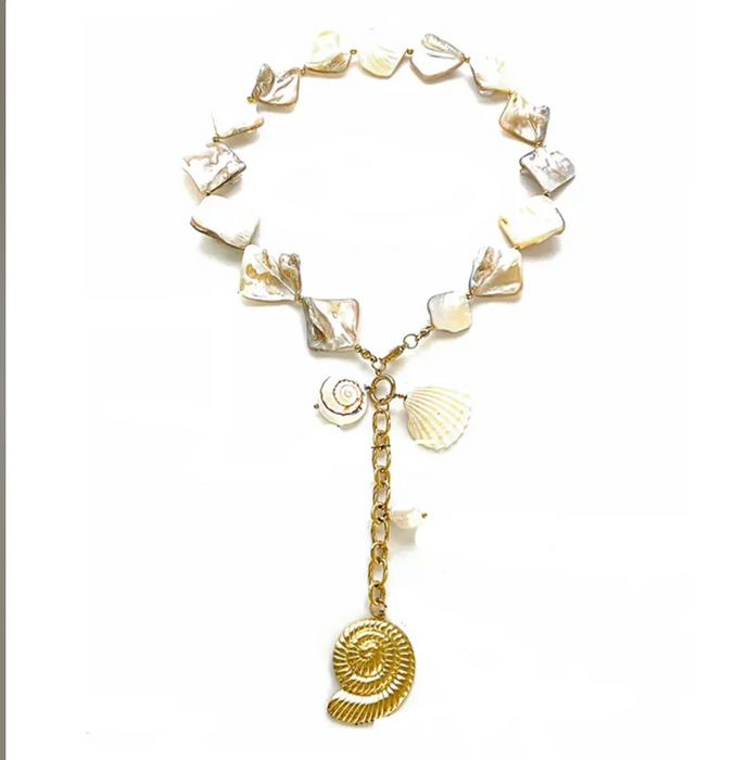 DAMINI SHELLS NECKLACE💧