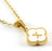 CLOVER INITIAL NECKLACE